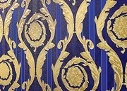 Room image 2 Versace Wallpaper - Barocco and Stripes