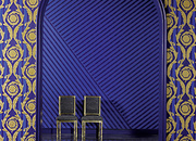 Room image 3 Versace Wallpaper - Barocco and Stripes